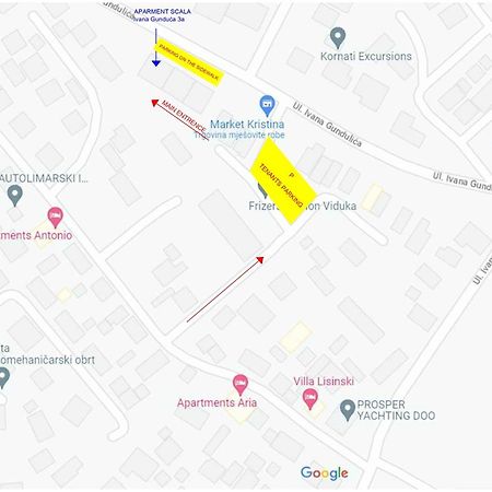 Apartman Scala Zadar Zewnętrze zdjęcie