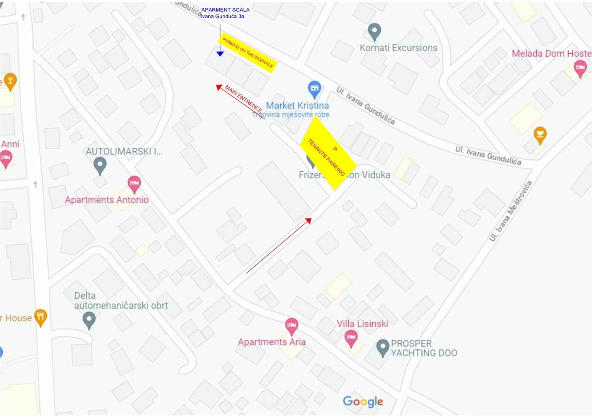 Apartman Scala Zadar Zewnętrze zdjęcie